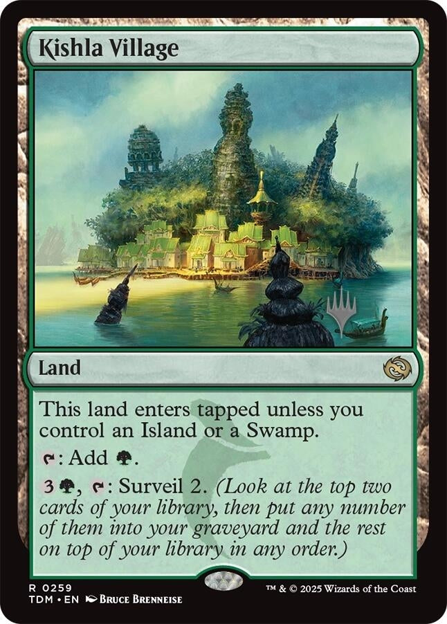 Image for Kishla Village (259) [Promo Pack: Tarkir: Dragonstorm] - Magic: The Gathering