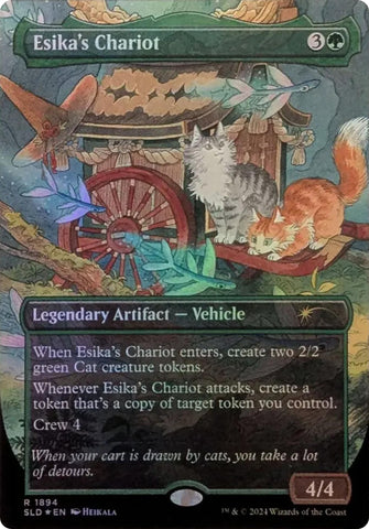 Image for Esika's Chariot (Rainbow Foil) (1894) (Secret Lair Drop Series) - Magic: The Gathering