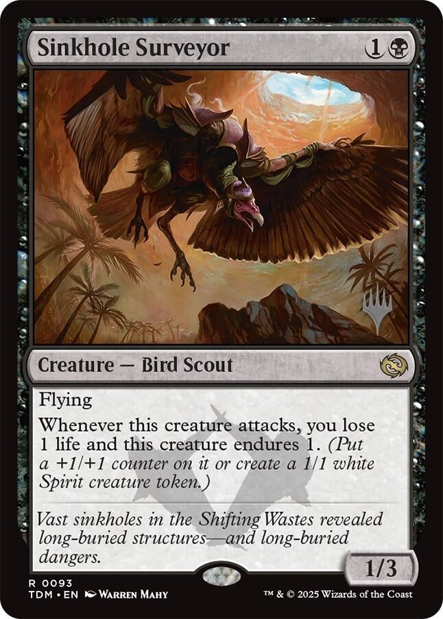 Image for Sinkhole Surveyor (93) [Promo Pack: Tarkir: Dragonstorm] - Magic: The Gathering