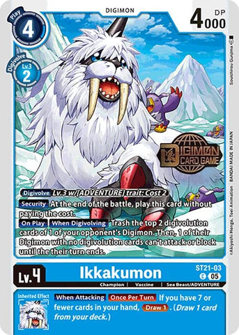 Ikkakumon (ST21-03 C) [Starter Deck 21: Hero of Hope Release Event Cards]