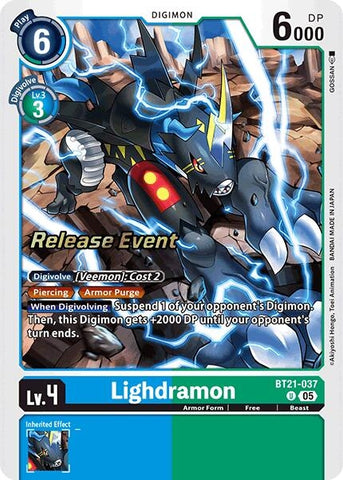 Lighdramon (BT21-037 U) [World Convergence Release Event Cards]