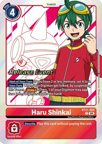 Haru Shinkai (BT21-084 R) [World Convergence Release Event Cards]
