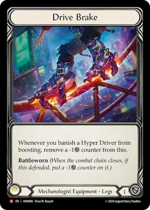 Image for Drive Brake (AMX006) (Armory Deck: Maxx Nitro) - Flesh and Blood TCG