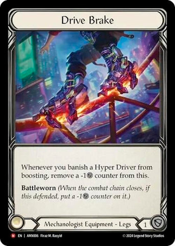 Image for Drive Brake (AMX006) (Armory Deck: Maxx Nitro) - Flesh and Blood TCG