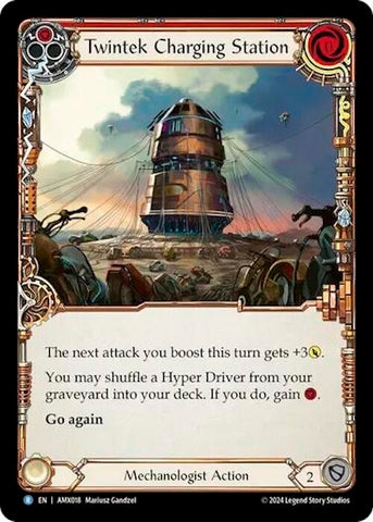 Image for Twintek Charging Station (AMX018) (Armory Deck: Maxx Nitro) - Flesh and Blood TCG