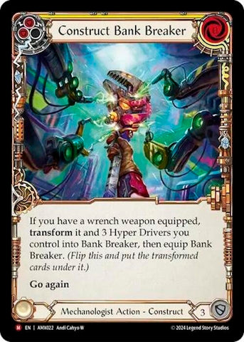 Image for Construct Bank Breaker (AMX022) (Armory Deck: Maxx Nitro) - Flesh and Blood TCG