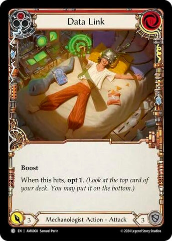 Data Link (Red) [Armory Deck: Maxx Nitro]