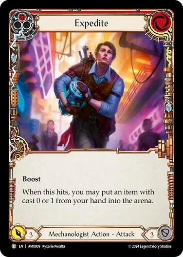 Expedite (Red) [Armory Deck: Maxx Nitro]