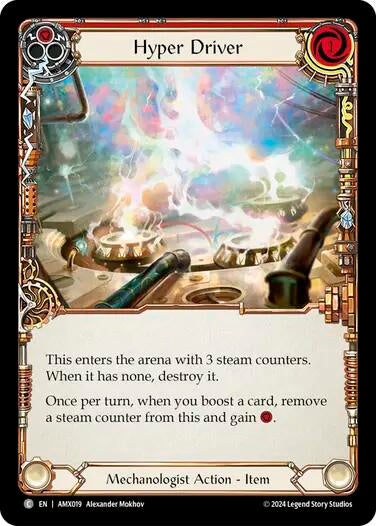 Hyper Driver (Red) [Armory Deck: Maxx Nitro]