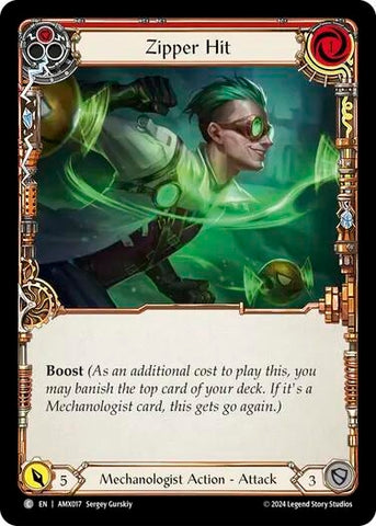 Zipper Hit (Red) [Armory Deck: Maxx Nitro]