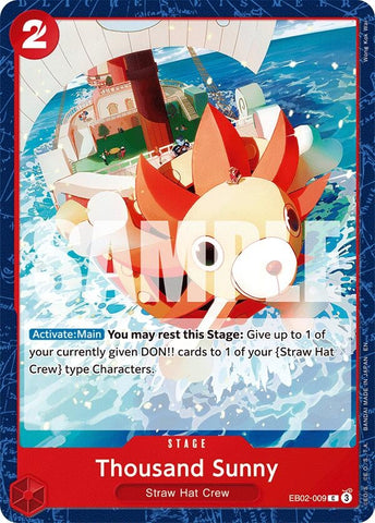 Image for Thousand Sunny (EB02-009) (Extra Booster: Anime 25th Collection) - One Piece Card Game