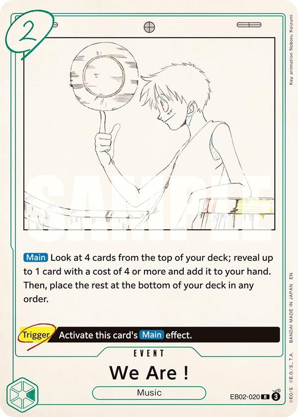 Image for We Are! (EB02-020) (Extra Booster: Anime 25th Collection) - One Piece Card Game