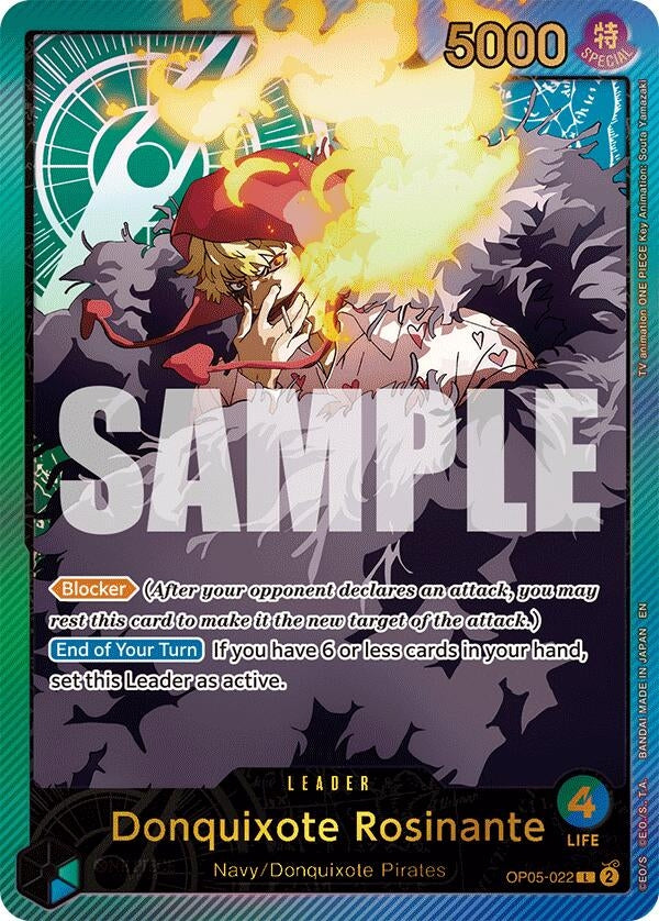 Image for Donquixote Rosinante (SPR) (OP05-022) (Extra Booster: Anime 25th Collection) - One Piece Card Game