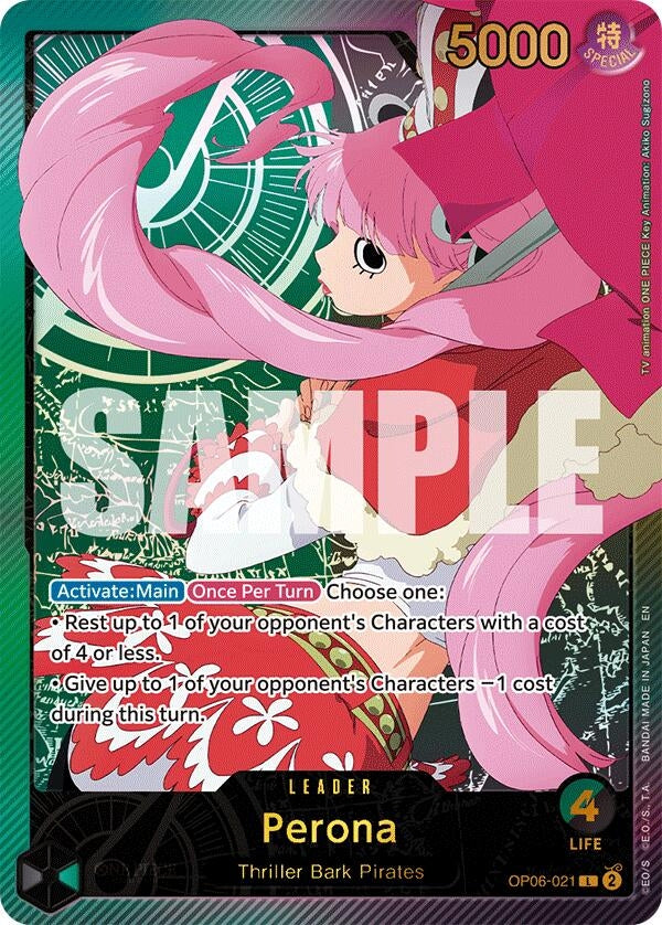Image for Perona (SPR) (OP06-021) (Extra Booster: Anime 25th Collection) - One Piece Card Game