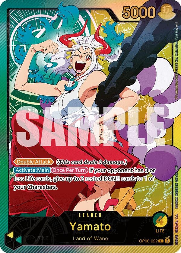 Image for Yamato (SPR) (OP06-022) (Extra Booster: Anime 25th Collection) - One Piece Card Game