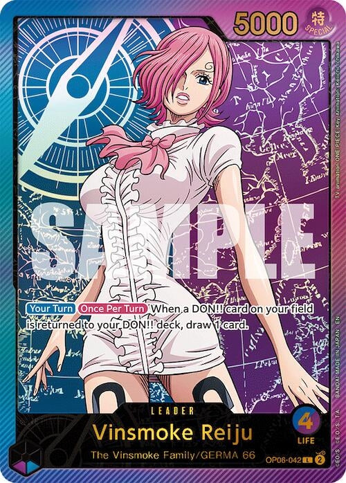 Image for Vinsmoke Reiju (SPR) (OP06-042) (Extra Booster: Anime 25th Collection) - One Piece Card Game