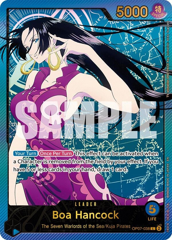 Image for Boa Hancock (SPR) (OP07-038) (Extra Booster: Anime 25th Collection) - One Piece Card Game