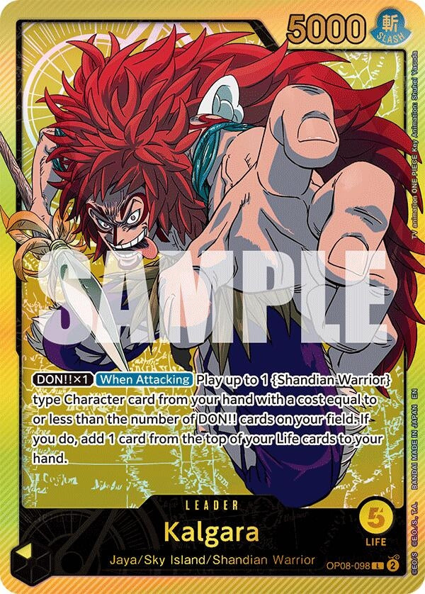 Image for Kalgara (SPR) (OP08-098) (Extra Booster: Anime 25th Collection) - One Piece Card Game