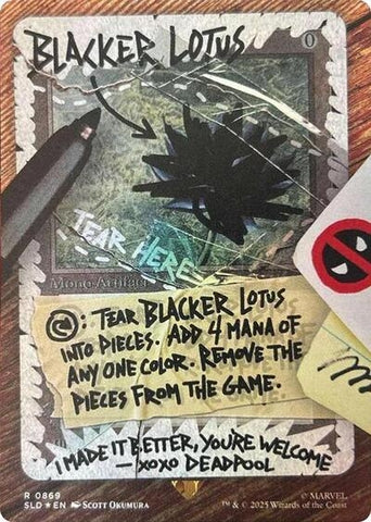 Image for Blacker Lotus (869) (Secret Lair Drop Series) - Magic: The Gathering