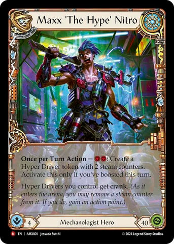 Maxx 'The Hype' Nitro (AMX001) (Armory Deck: Maxx Nitro)