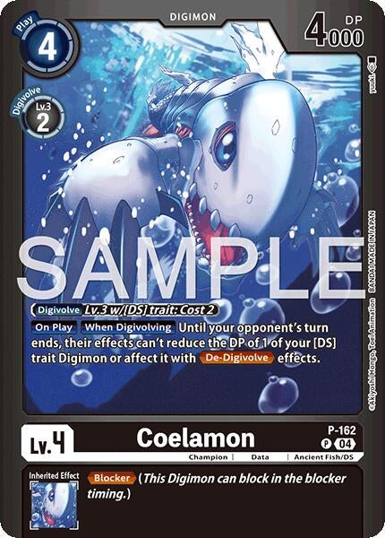 Coelamon (Limited Card Pack -Billion Bullet-) (P-162 P) [Digimon Promotion Cards]