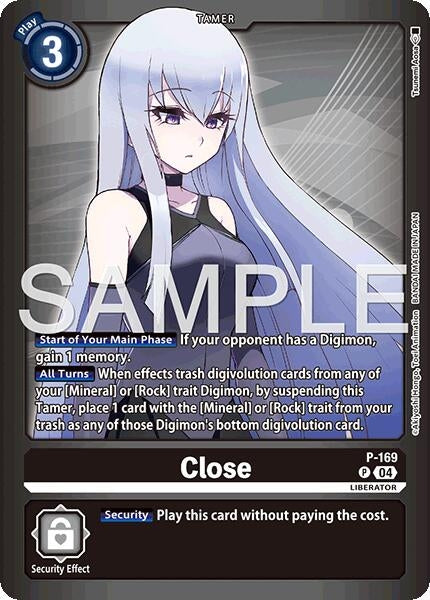 Close (Limited Card Pack -Billion Bullet-) (P-169 P) [Digimon Promotion Cards]