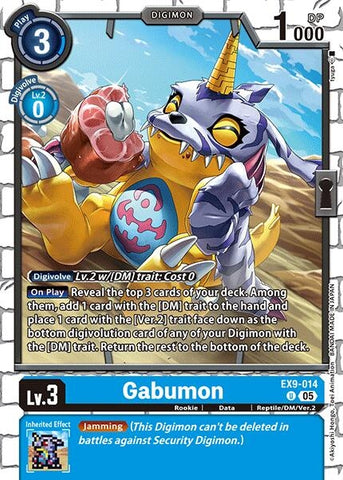Gabumon (EX9-014 U) (Versus Monsters)