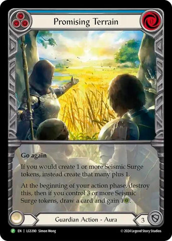 Promising Terrain (LGS390) (Flesh and Blood: Promo Cards)