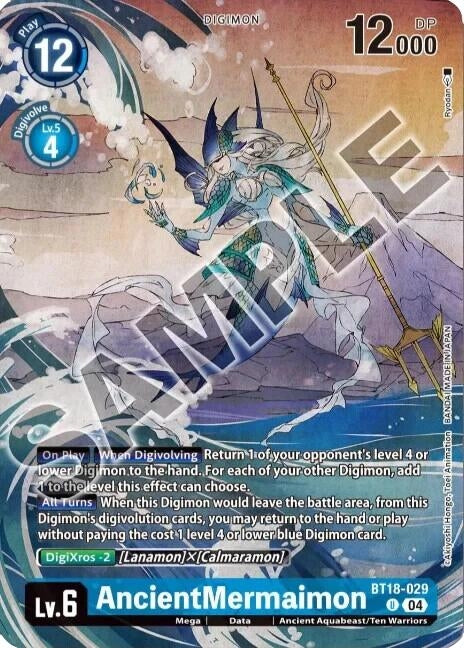 AncientMermaimon (Tamer's Selection Box Ver. Championship 2024) (BT18-029 U) (Release Special Booster 2.0)