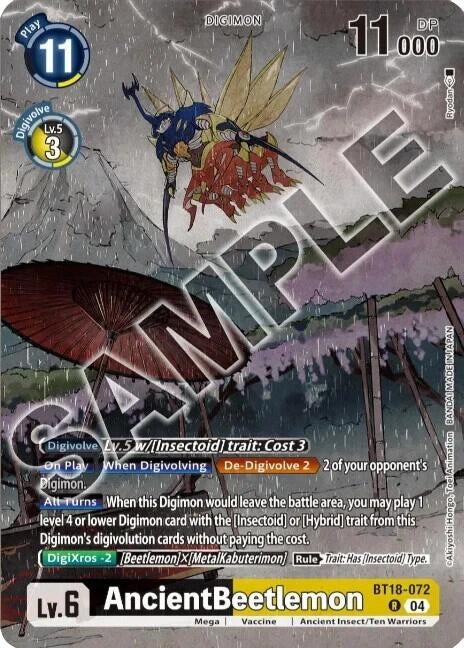 AncientBeetlemon (Tamer's Selection Box Ver. Championship 2024) (BT18-072 R) (Release Special Booster 2.0)