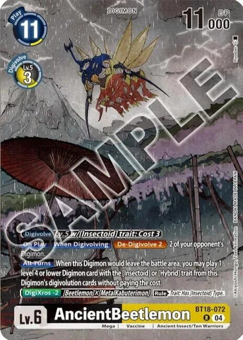 AncientBeetlemon (Tamer's Selection Box Ver. Championship 2024) (BT18-072 R) (Release Special Booster 2.0)