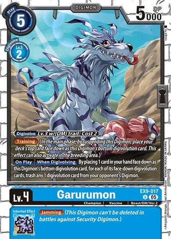 Garurumon (EX9-017) (Versus Monsters)