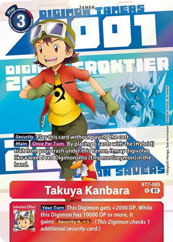 Takuya Kanbara (Digimon Animation Series 25th Anniversary Set) (BT7-085 R) (Next Adventure)