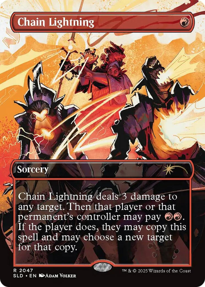 Image for Chain Lightning (2047) (2047) [Secret Lair Drop Series] - Magic: The Gathering
