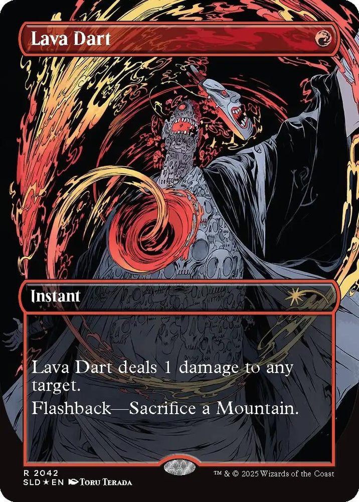 Image for Lava Dart (Raised Foil) (2042) [Secret Lair Drop Series] - Magic: The Gathering