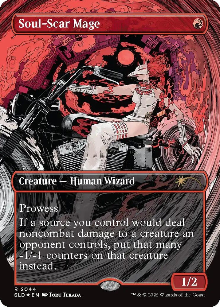 Image for Soul-Scar Mage (2044) (Raised Foil) (2044) [Secret Lair Drop Series] - Magic: The Gathering