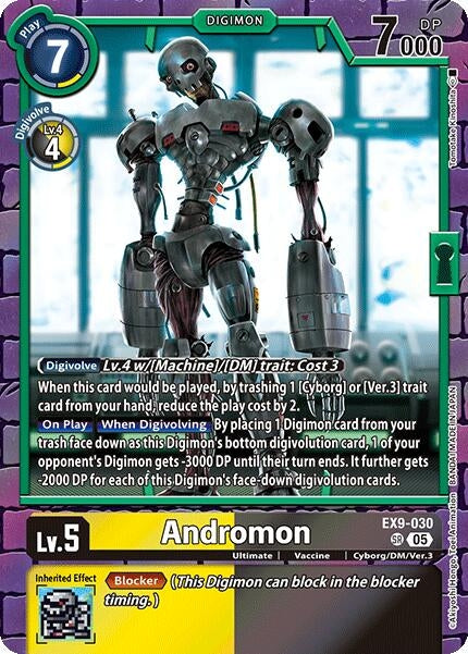 Andromon (EX9-030 SR) (Versus Monsters)