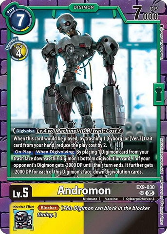 Andromon (EX9-030 SR) (Versus Monsters)