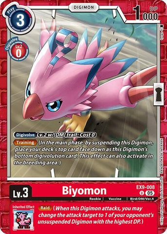 Biyomon (EX9-008 U) (Versus Monsters)