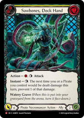 Image for Sawbones, Dockhand (AGB019) (Armory Deck: Gravy Bones) - Flesh and Blood TCG
