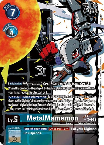 MetalMamemon (Alternate Art) (EX9-018) (Versus Monsters)