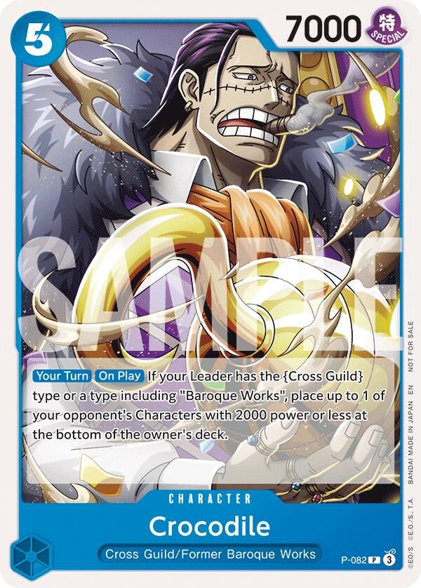 Crocodile (Store 2-on-2 Battle 2025) (P-082) [One Piece Promotion Cards]