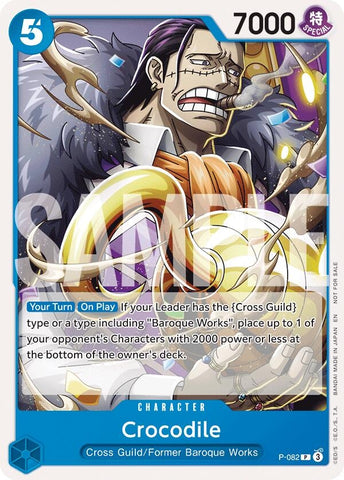 Crocodile (Store 2-on-2 Battle 2025) (P-082) [One Piece Promotion Cards]