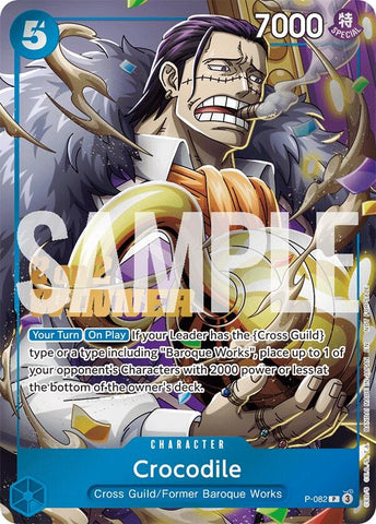 Crocodile (Store 2-on-2 Battle 2025 Winner) (P-082) (One Piece Promotion Cards)