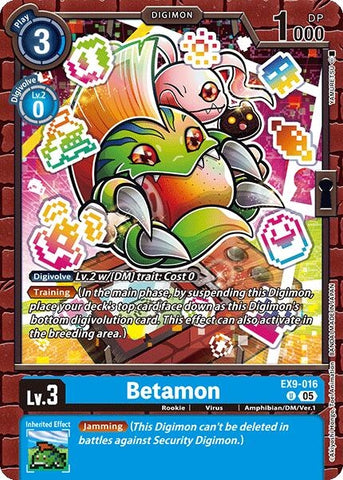 Betamon (EX9-016 U) (Versus Monsters)