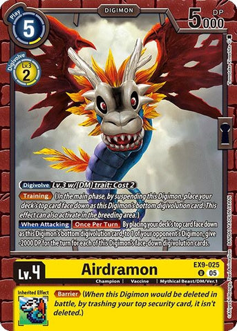 Airdramon (EX9-025 U) (Versus Monsters)