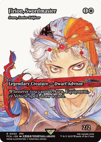 Image for Firion, Swordmaster - Sram, Senior Edificer (Showcase) (3) (FINAL FANTASY: Through the Ages) - Magic: The Gathering