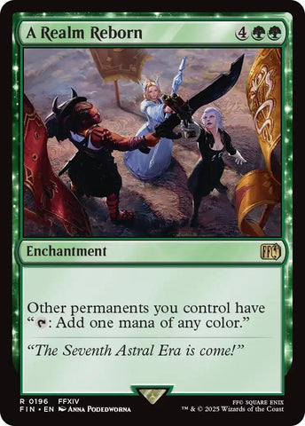 Image for A Realm Reborn (196) (FINAL FANTASY) - Magic: The Gathering