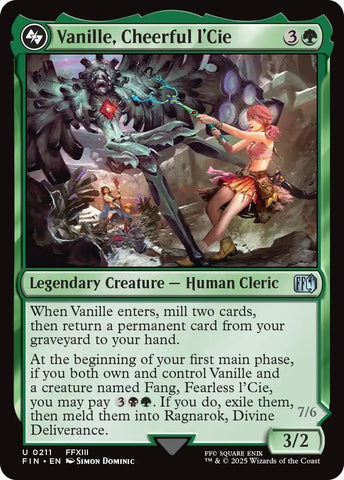 Image for Vanille, Cheerful l'Cie (211) (FINAL FANTASY) - Magic: The Gathering