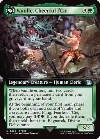 Image for Vanille, Cheerful l'Cie (Extended Art) (475) (FINAL FANTASY) - Magic: The Gathering